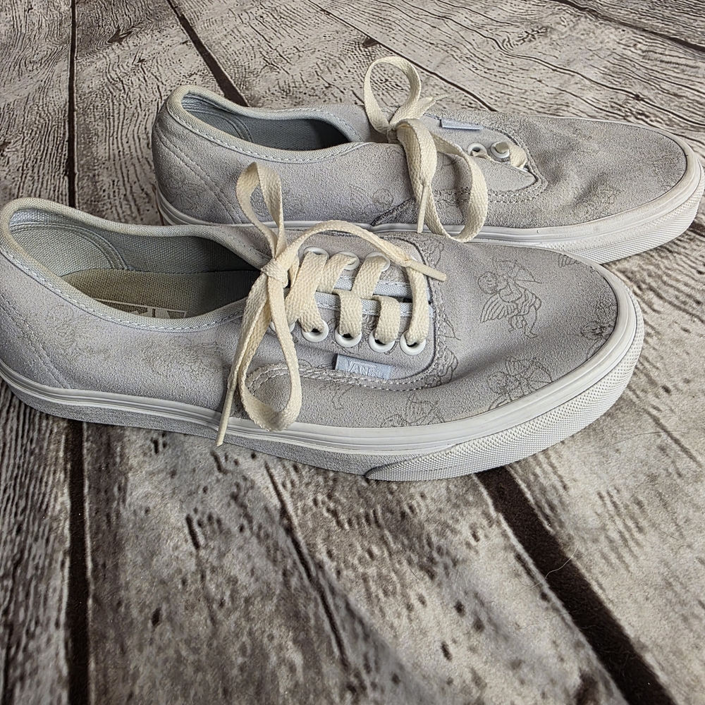 Vans Women's Light Blue Sneakers - Picture 2 of 6